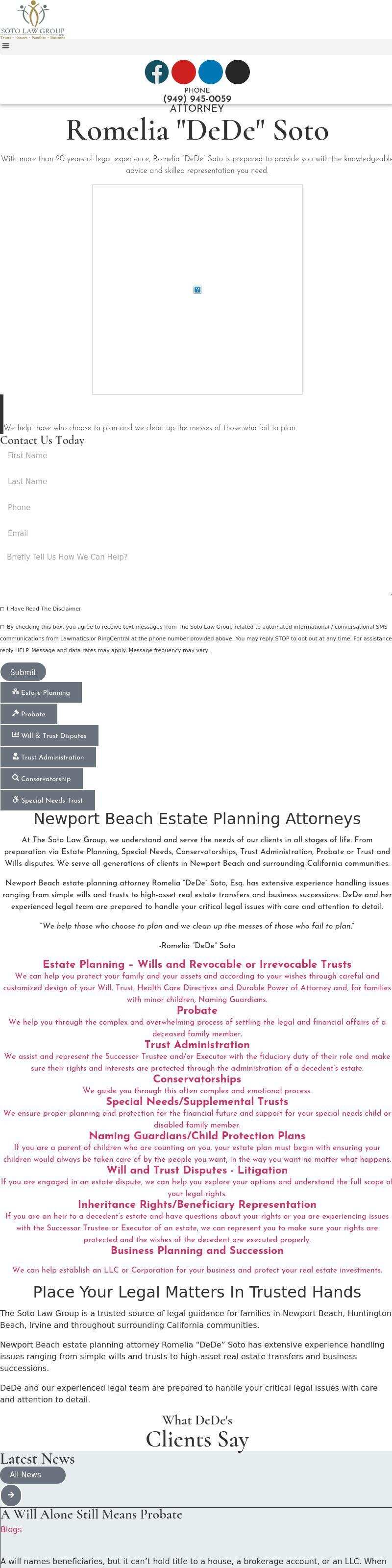 The Soto Law Group - Newport Beach CA Lawyers