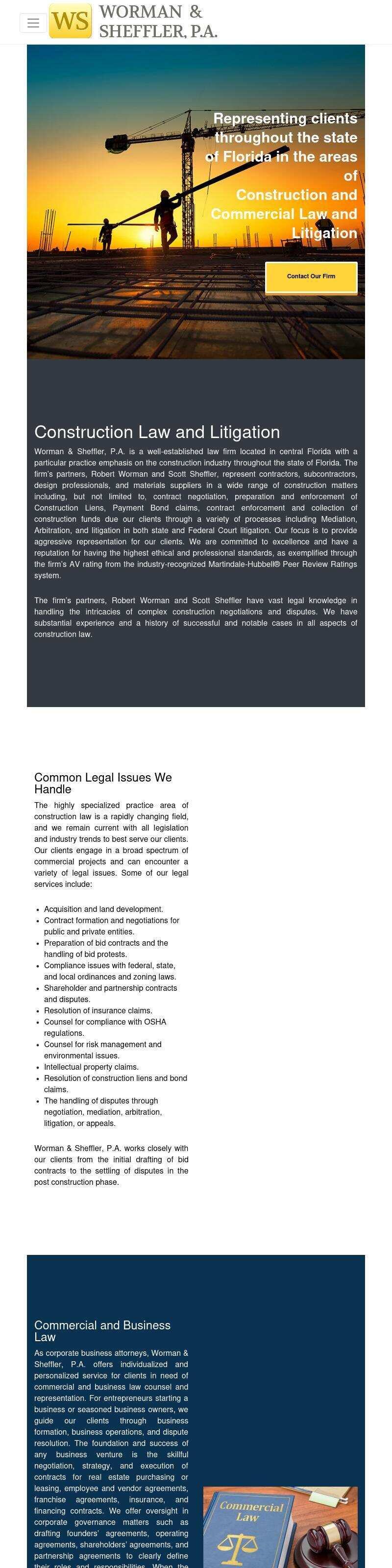 Worman & Sheffler, P.A. - Winter Park FL Lawyers