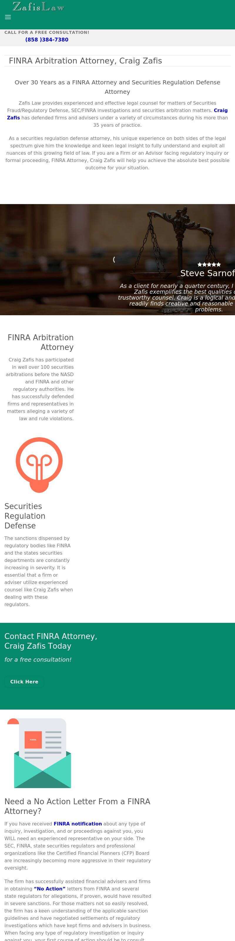 Zafis R Craig Attorney At Law - San Diego CA Lawyers